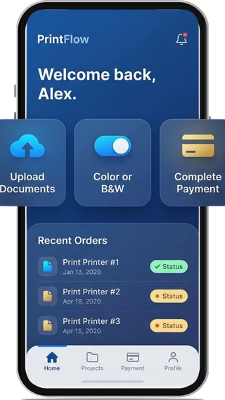 Print On Demand Mobile App